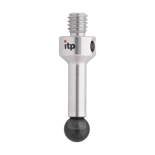 ITP Straight Styli - Type A - Silicon Nitride Ball - M4 Thread x 20mm Overall Length - TIM4S5007020