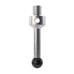 ITP Straight Styli - Type A - Silicon Nitride Ball - M4 Thread x 22.5mm Overall Length - TIM4S5007022