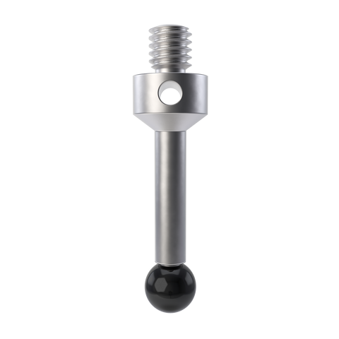 ITP Straight Styli - Type A - Silicon Nitride Ball - M4 Thread x 22.5mm Overall Length - TIM4S5007022