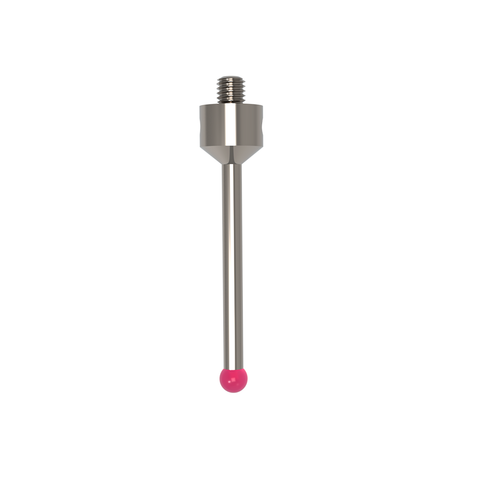 ITP Straight Styli - Type A - Ruby Ball - M5 Thread x 50mm Overall Length - TIM505011050