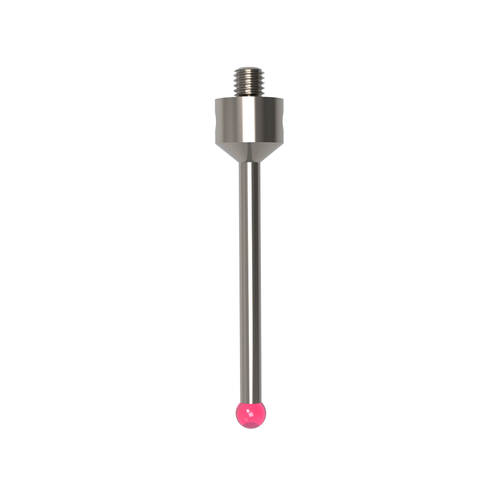 ITP Straight Styli - Type A - Ruby Ball - M5 Thread x 53mm Overall Length - TIM505011053