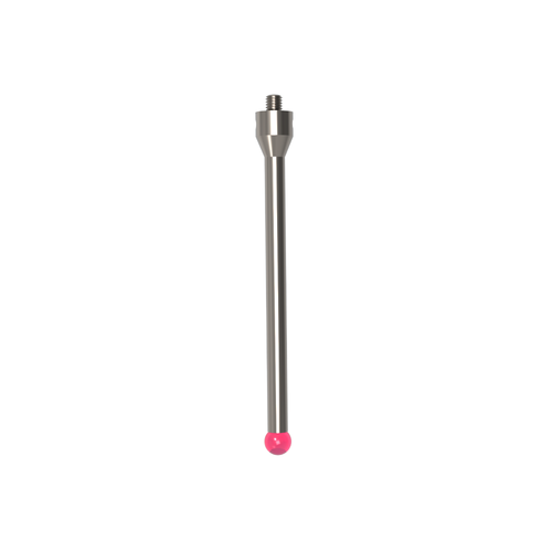 ITP Straight Styli - Type A - Ruby Ball - M5 Thread x 100mm Overall Length - TIM508011100