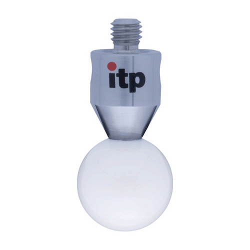 ITP Straight Styli - Type J - Ceramic Ball - M5 Thread x 28mm Overall Length - TIM516011028