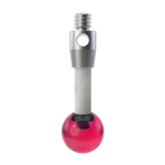 ITP Straight Styli - Type A - Ruby Ball - M2 Thread x 14mm Overall Length - TKM205003014