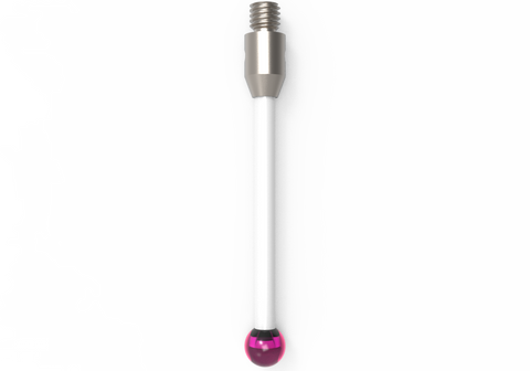 ITP Straight Styli - Type A - Ruby Ball - M3 Thread x 32mm Overall Length - TKM304004032