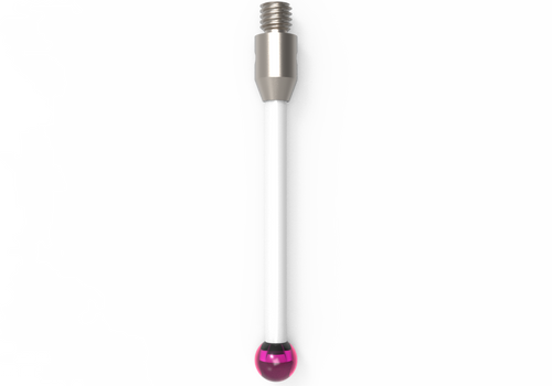 ITP Straight Styli - Type A - Ruby Ball - M3 Thread x 32mm Overall Length - TKM304004032