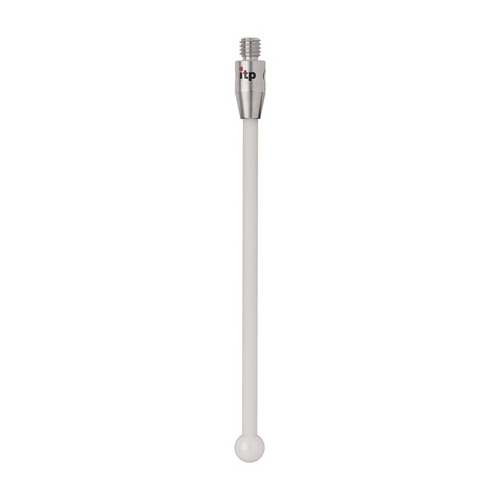 ITP Straight Styli - Type A - Zirconium Oxide Ball - M3 Thread x 52mm Overall Length - TKM3Z4004052
