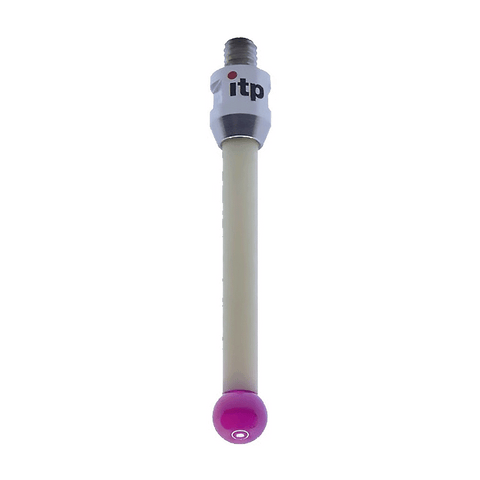 ITP Straight Styli - Type A - Ruby Ball - M4 Thread x 43mm Overall Length - TKM406007040