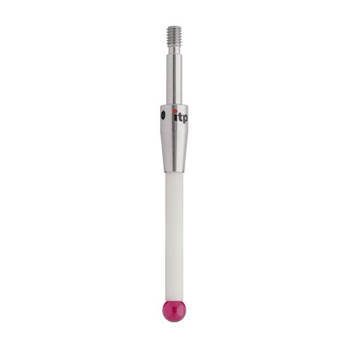 ITP Straight Styli - Other - Ruby Ball - M4 Thread x 53mm Overall Length - TKM4060S7053