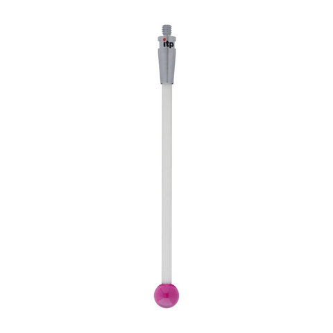 ITP Straight Styli - Type A - Ruby Ball - M4 Thread x 105mm Overall Length - TKM410007100