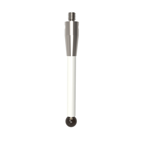 ITP Straight Styli - Type A - Silicon Nitride Ball - M4 Thread x 53mm Overall Length - TKM4S6007053