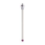 ITP Straight Styli - Type A - Ruby Ball - M5 Thread x 129mm Overall Length - TKM508012125