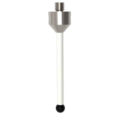ITP Straight Styli - Type A - Silicon Nitride Ball - M5 Thread x 53mm Overall Length - TKM5S5011053