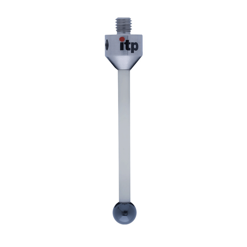 ITP Straight Styli - Type A - Silicon Nitride Ball - M5 Thread x 54mm Overall Length - TKM5S6011054