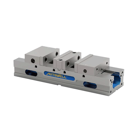 100mm/4 inch Double Station Lockwell Machine Vice - TLD Series (Autowell) - TLD-40G