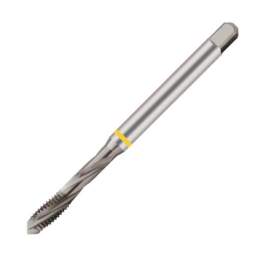 Europa Threading Tap - Spiral Flute (20*) - Metric Coarse - HSS-E - Yellow Ring - M20 x 2.5