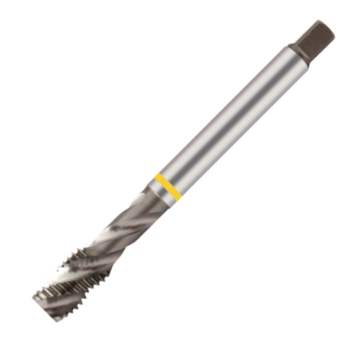 Europa Threading Tap - Spiral Flute - Metric Coarse - HSS-E - Yellow Ring - M14 x 2