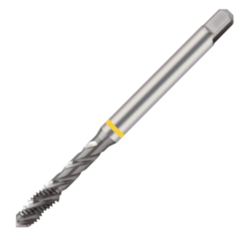 Europa Threading Tap - Spiral Flute - Metric Coarse - HSS-E - Yellow Ring - M2 x 0.4