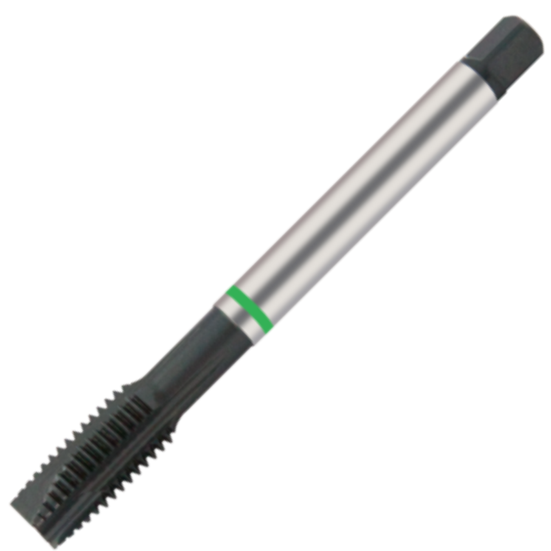 Europa Threading Tap - Spiral Point - Metric Fine - Long Reach - HSS-E - Green Ring - M4 x 0.5
