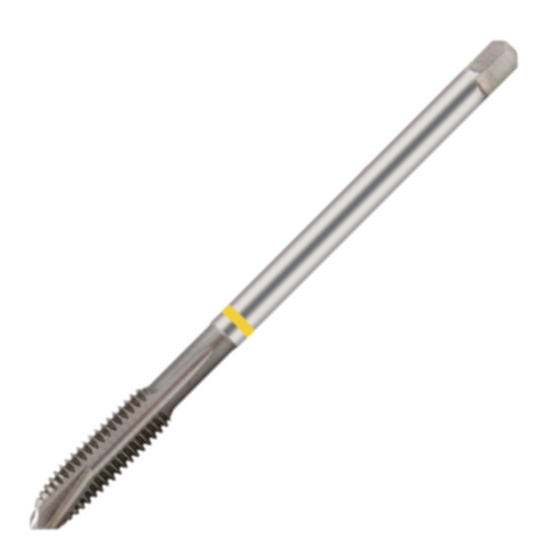 Europa Threading Tap - Spiral Point - UNC - HSS-E - Yellow Ring - No. 5 x 40