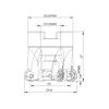 Palbit Arbor Mounting Holder - For RP1204 Inserts - 51mm Cutter Diameter - 181122100 thumbnail 2