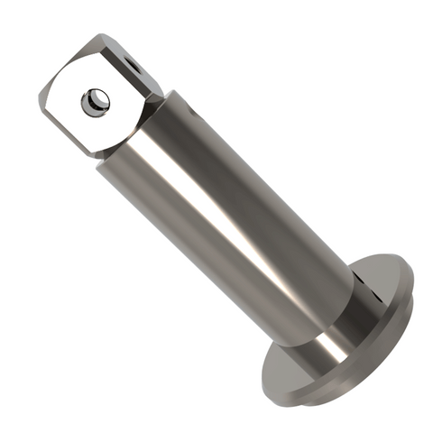 ITP Adaptor Plate Extension titanium Stem Material - M5 Thread x 121.5mm Overall Length - TVM501815080