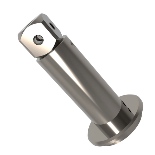 ITP Adaptor Plate Extension titanium Stem Material - M5 Thread x 191.5mm Overall Length - TVM501815150