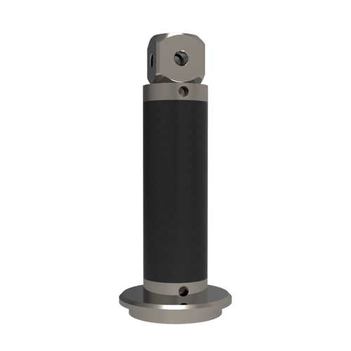 ITP Adaptor Plate Extension carbon fiber Stem Material - M5 Thread x 141.5mm Overall Length - TVM5TZ215100