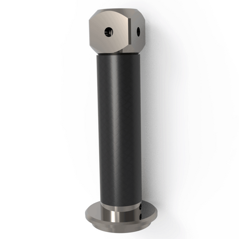 ITP Adaptor Plate Extension carbon fiber Stem Material - M5 Thread x 86.5mm Overall Length - TVM5TZ220040