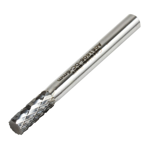 Vortex Carbide Burr Type A - Cylinder Without End Cut - Double Cut - 3mm Diameter