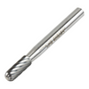 Vortex Carbide Burr Type C - Ball Nose Cylinder - Single Cut - 6mm Diameter thumbnail 1