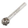 Vortex Carbide Burr Type D - Ball Nose - Aluminium Cut - 10mm Diameter thumbnail 1