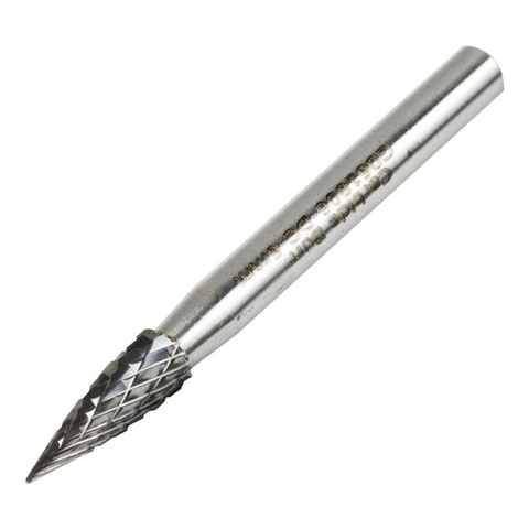 Vortex Carbide Burr Type G - Pointed Tree - Double Cut - 8mm Diameter