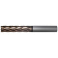 OSG Carbide 5 Flute End Mill Square Edge - Long Length With Chipbreaker - For Side Milling upto 4xD - 6mm thumbnail 2