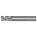 OSG Carbide 3 Flute Centre Cutting Corner Radius End Mill Short Length - For Aluminium - 6mm x R0.3 thumbnail 2