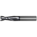OSG Carbide 2 Flute End Mill Corner Radius TiAlN Coated - Regular Length Centre Cutting For General Applications - 4mm x R0.2 thumbnail 2