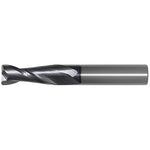 OSG Carbide 2 Flute End Mill Corner Radius TiAlN Coated - Regular Length Centre Cutting For General Applications - 8mm x R0.3