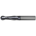 OSG Carbide 2 Flute End Mill Ball Nose TiAlN Coated - Long Length Centre Cutting For General Applications - 20mm
