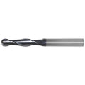 OSG Carbide 2 Flute End Mill Ball Nose TiAlN Coated - Extra Long Length Centre Cutting For General Applications - 3mm thumbnail 2