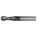 OSG Carbide 2 Flute End Mill Ball Nose TiAlN Coated - Regular Length Centre Cutting For General Applications - 1mm thumbnail 2
