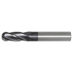 OSG Carbide 4 Flute End Mill Ball Nose TiAlN Coated - Regular Length Centre Cutting For General Applications - 10mm