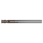 OSG Carbide 4 Flute End Mill Square Edge TiSlN Coated - Long Length For Exotic Materials - 10mm