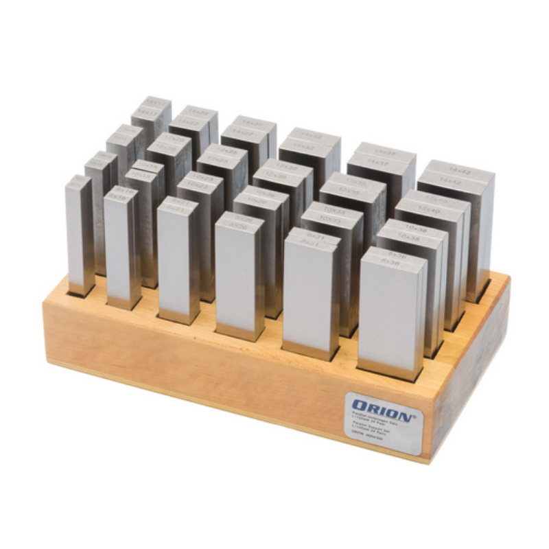 Orion Hardened & Ground Parallel Set 20 Pairs - 100mm