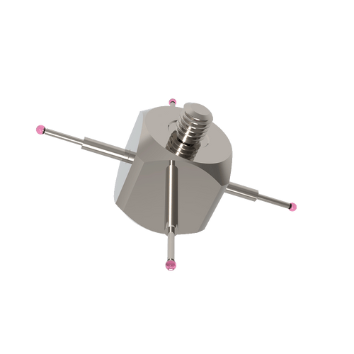 ITP Star Styli - Type U - Ruby Ball - M5 Thread x 7.5mm Measuring Length - WTM501515045