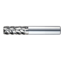 Widin Carbide Corner Radius End Mill For Stainless & Exotics - 4 Flute Double Core- Variable Helix - 6mm x R0.2 thumbnail 3