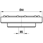 ITP Adaptor Plate Vast - aluminium Base Material - M5 Thread Size - ATM5SCHAL002