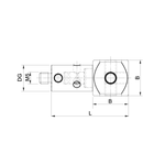 ITP Cubes - titanium Base Material - M5 Thread x 32.5mm Overall Length - DWTM500015032