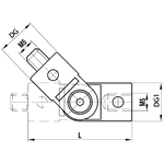 ITP Knuckles - titanium Base Material - M5 Thread x 30mm Overall Length - GTM500011030