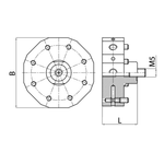 ITP Cubes - titanium Base Material - M5 Thread x 21mm Overall Length - KHM5L0813021