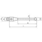 ITP Straight Styli - Type A - Ruby Ball - M2 Thread x 11.25mm Overall Length - TIM202503011